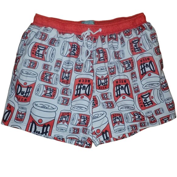 Primark Other - Primark DUFF Swim Trunks Mens XL Lined Casual Duff Beer Novelty